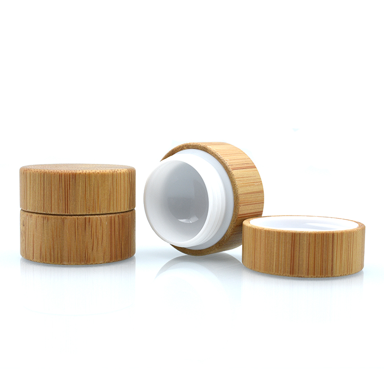 30g 50g 100g 150g 200g 250g wooden cream jar bamboo cosmetic jar 100grams and 150grams bamboo container for cream with pp inner