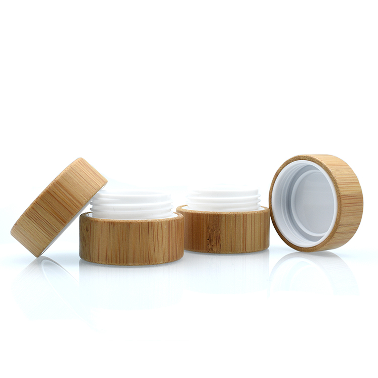 30g 50g 100g 150g 200g 250g wooden cream jar bamboo cosmetic jar 100grams and 150grams bamboo container for cream with pp inner