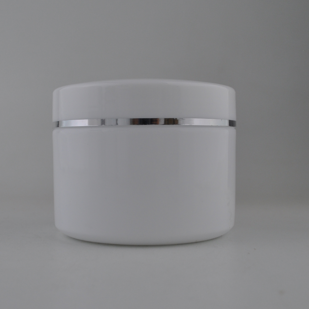 30g 50g 100g 150g 200g 300g 400g 500g empty cosmetic clear plastic face cream container pet plastic jar with aluminum lid