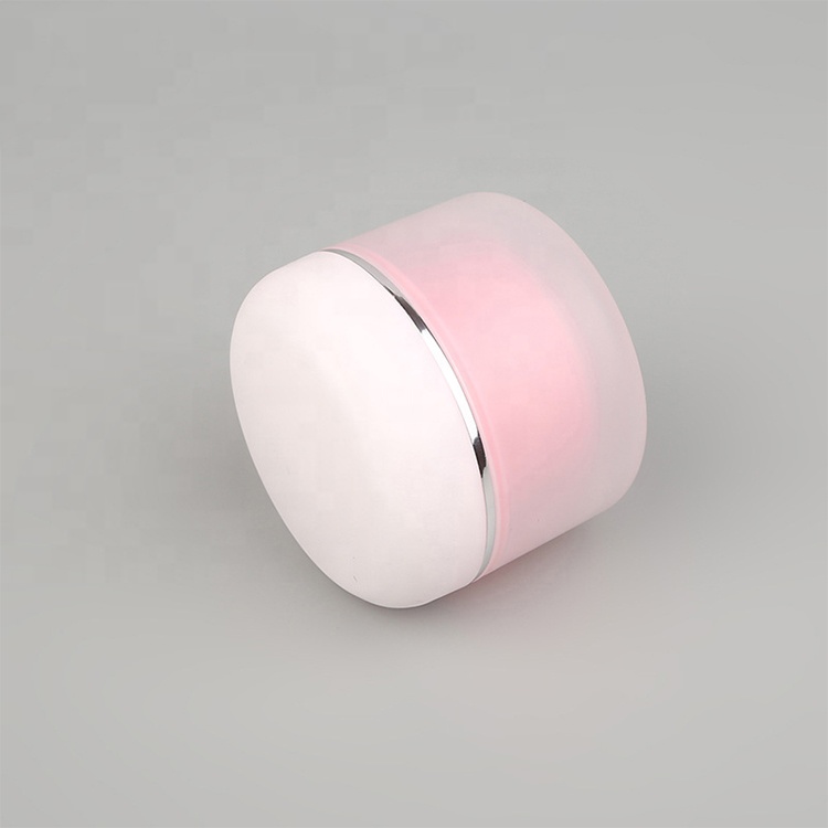 30g/50g/100g/150g PP pink plastic jars with screw cap cosmetic jars for face cream