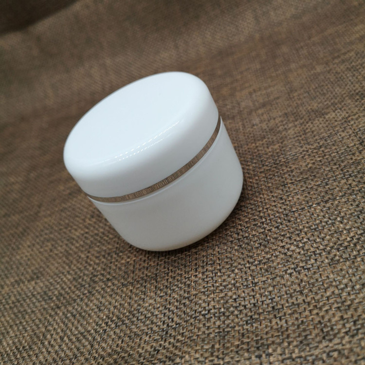 30g/50g/100g/150g Round Empty Double Wall Skin Care Cream PP Container Jar white Cosmetics Packaging Plastic Cream Jars