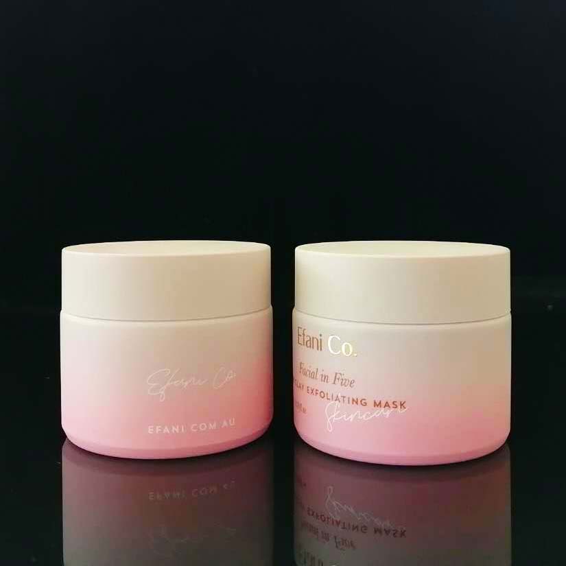 30g 50g 100g 200g matte white jar glass cream jar