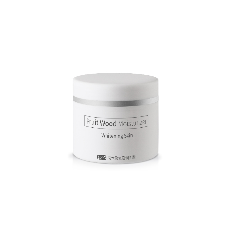 30g 50g 100g High quality Empty PP Frosted White double-layer Skin care cream jars Hot silver edge Plastic jars