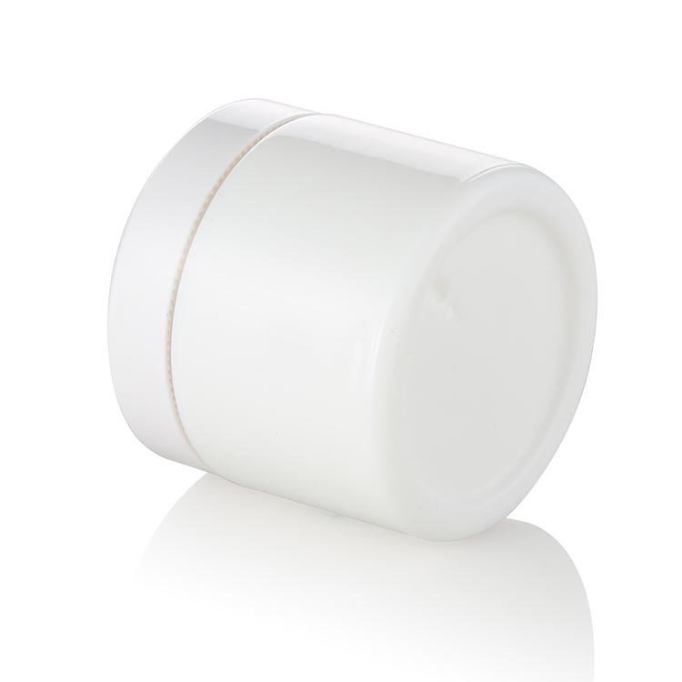 30g 50g 100g white porcelain glass cream jar skin care packaging cosmetic glass jar with lid