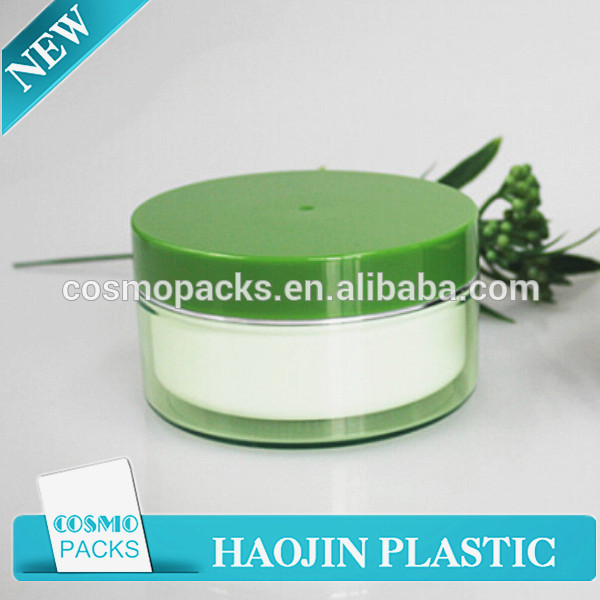 30g 50g 60g 80g square Cream Jar luxury empty plastic jars cosmetics acrylic jar
