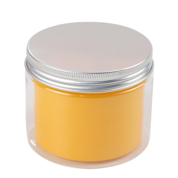 30g 50g 80g 100g 200g 300g PET Double Wall Layer Hair Wax Container Cream Jar