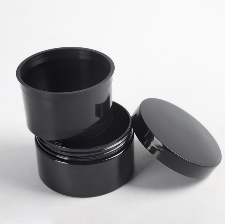 30g 50g 80g 100g 200g 300g PET Double Wall Layer Hair Wax Container Cream Jar