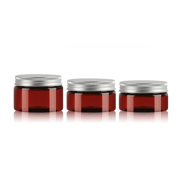 30g 50g 80g 100ml 120g 150g 200g 300g 500g 250g clear black blue amber cosmetic cream hair gel food container amber plastic jar