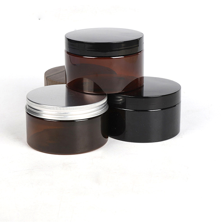 30g 50g 80g 100ml 120g 150g 200g 300g 500g 250g clear black blue amber cosmetic cream hair gel food container amber plastic jar