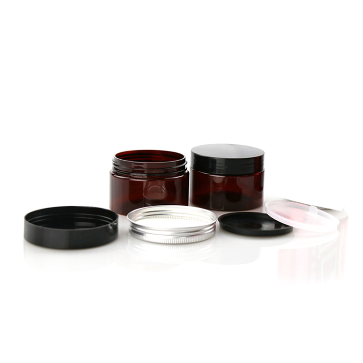 30g 50g 80g 100ml 120g 150g 200g 300g 500g 250g clear black blue amber cosmetic cream hair gel food container amber plastic jar