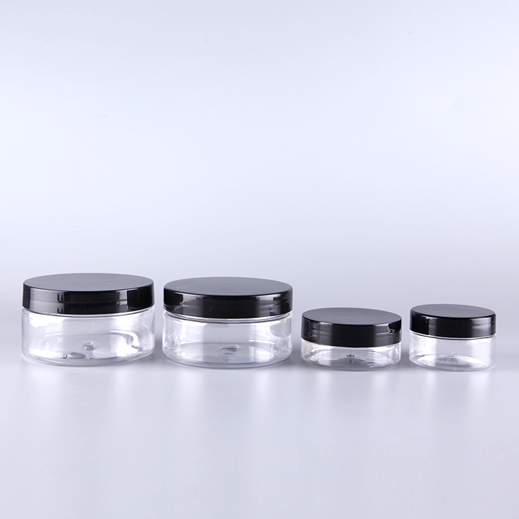 30g 50g Clear Cosmetic Hair Cream Small Plastic Jar