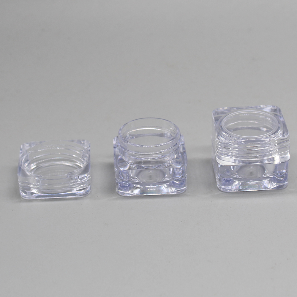 30g 50g Cosmetic Cream Empty Plastic Container Jar with Screw Lid