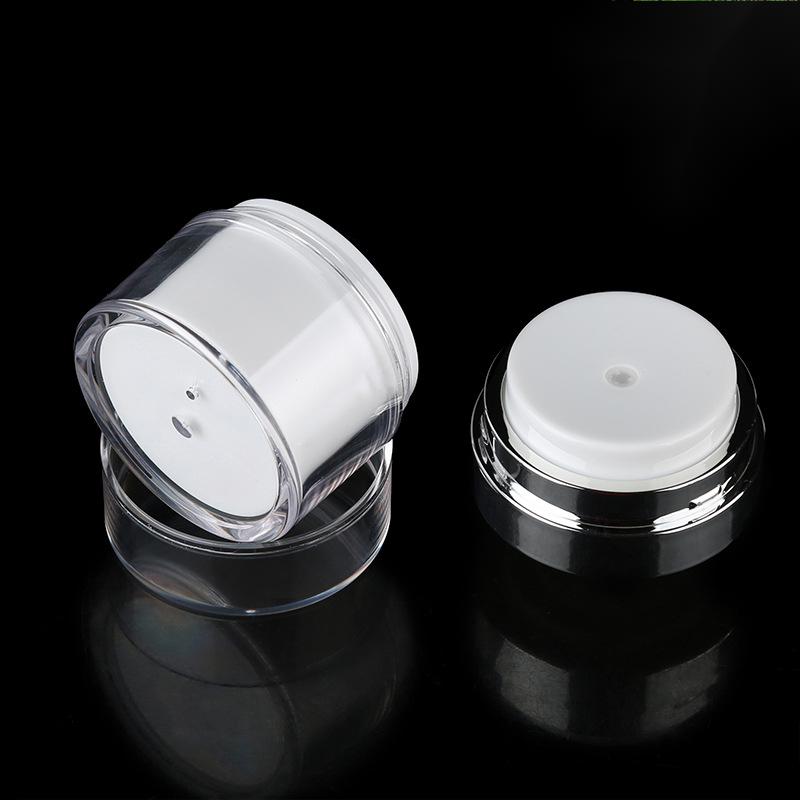 30g 50g Cosmetic Jars Plastic Squeeze Bottles Empty Cosmetic Airless Cream Jars