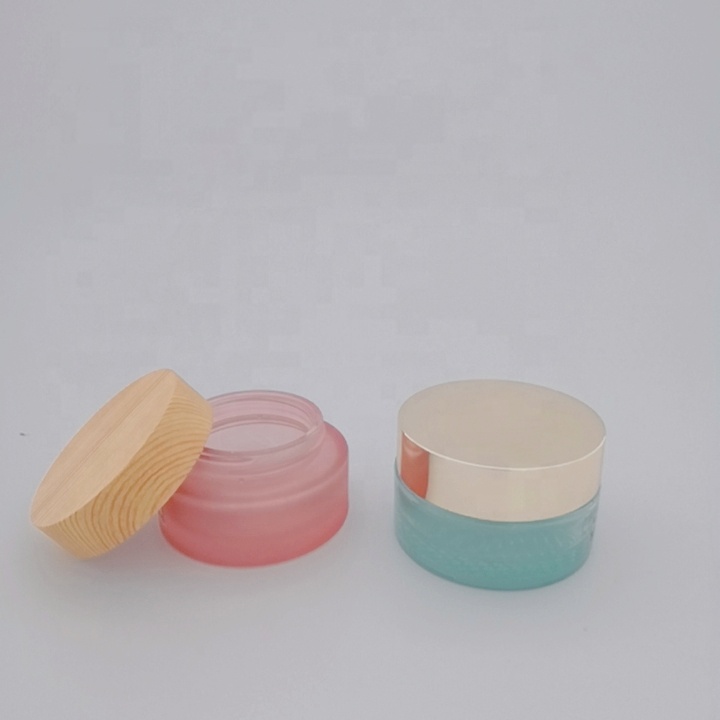 30g 50g Cosmetic Packaging Jar Clear Glass Skin Care Cream for Face Cream