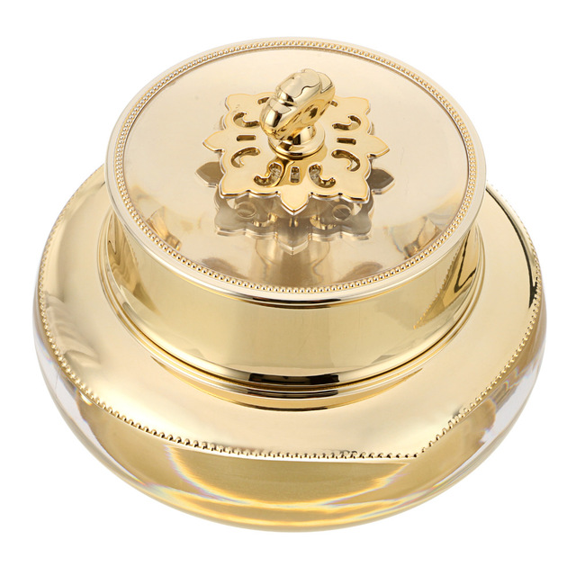 30g 50g Crown Empty Jar Bottle For NAIL ART Powder Makeup Cosmetic Cream Container Acrylic