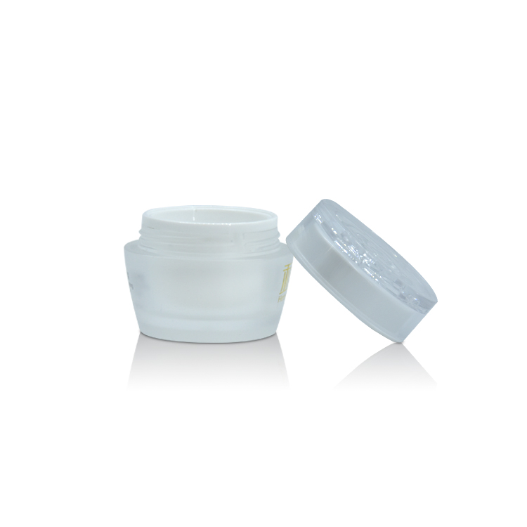 30g 50g Elegant Double Layer Acrylic Plastic Cosmetic Packaging Jar for Neck Cream Facial-pack