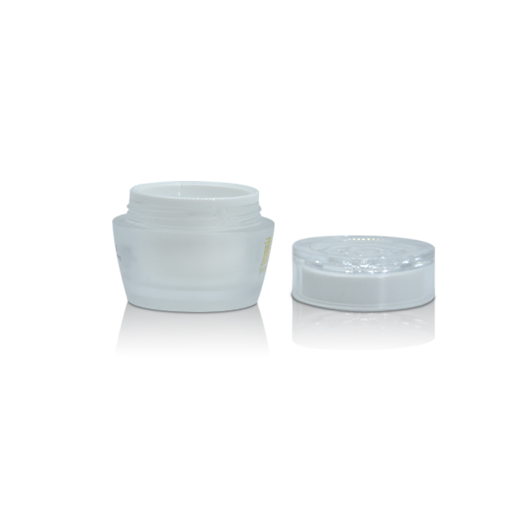 30g 50g Elegant Double Layer Acrylic Plastic Cosmetic Packaging Jar for Neck Cream Facial-pack