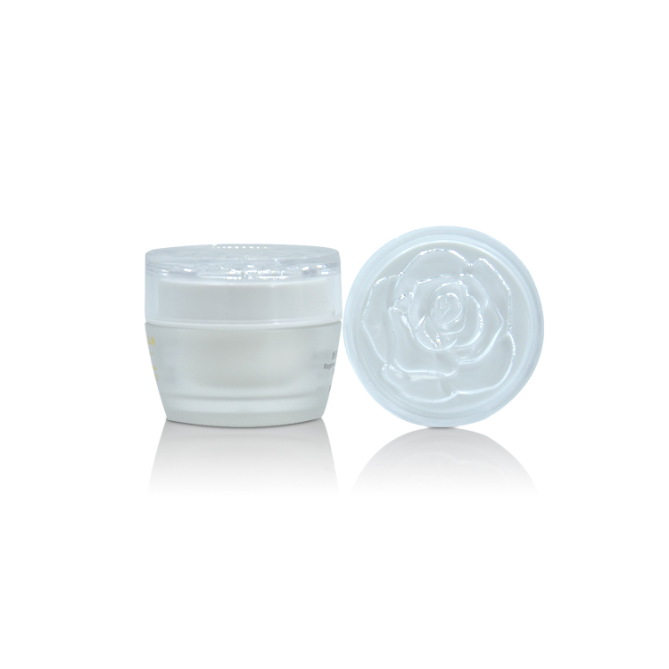 30g 50g Elegant Double Layer Acrylic Plastic Cosmetic Packaging Jar for Neck Cream Facial-pack