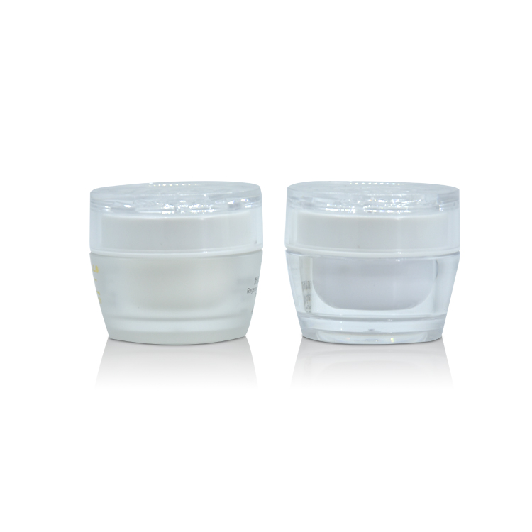 30g 50g Elegant Double Layer Acrylic Plastic Cosmetic Packaging Jar for Neck Cream Facial-pack
