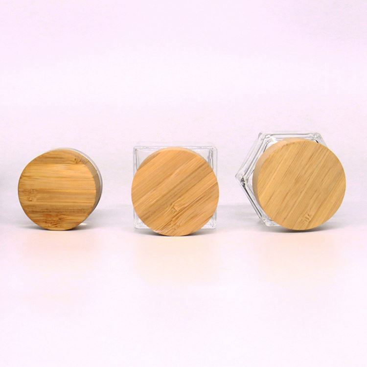 30g 50g Hexagonal Shape Skin Care Empty Jars For Lotions And Creams