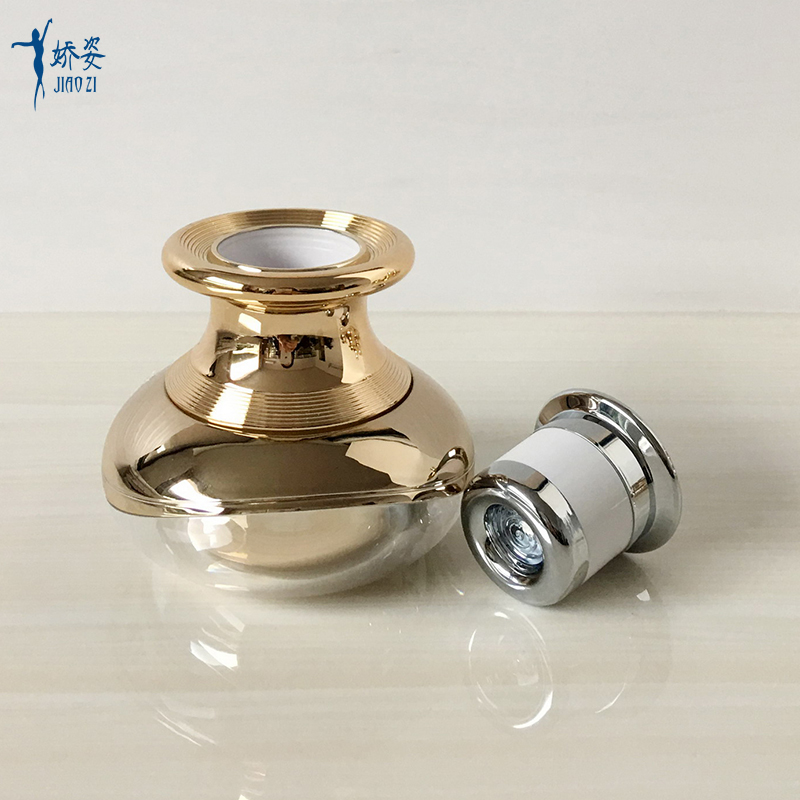 30g 50g Luxury Acrylic Jar with Shaking Infrared Ray Massage Vibrator