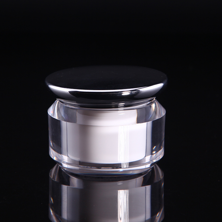 30g 50g Luxury Special Shape Acrylic Cosmetic Jar in Customized Color