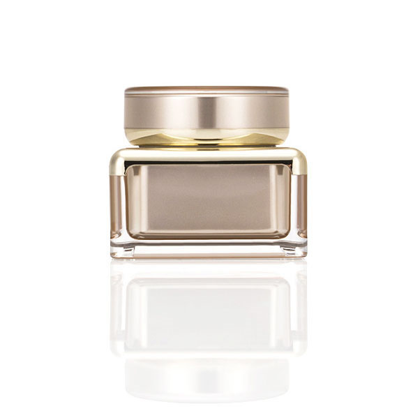 30g 50g acrylic cream jar and small square acrylic containers for face cream cosmetic packaging