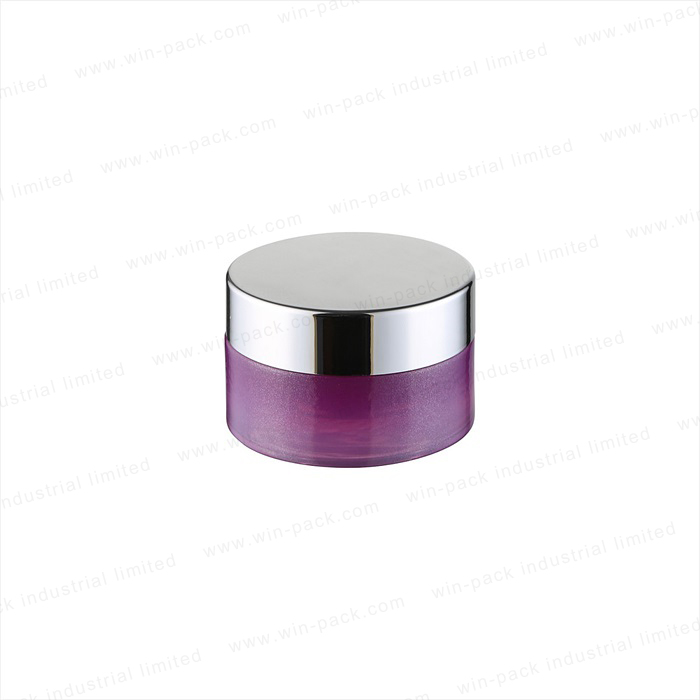 30g 50g custom empty luxury body cream cosmetic glass Double room jar with gradient color lucuxry cosmetic skincare jar