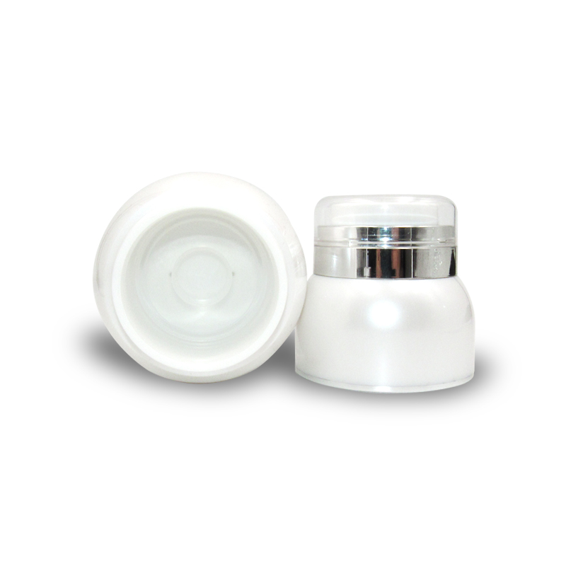 30g 50g empty cosmetic packing acrylic airless pump cream jar