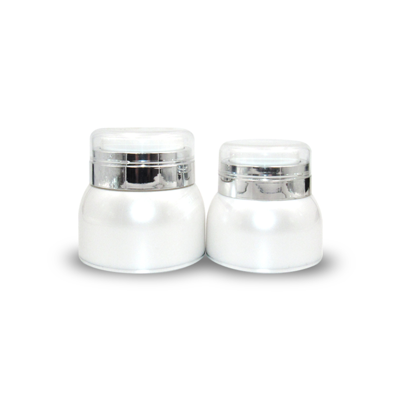 30g 50g empty cosmetic packing acrylic airless pump cream jar