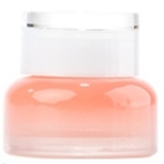 30g 50g empty round peach pink colour glass jar glass cosmetic jars with plastic cap for face cream