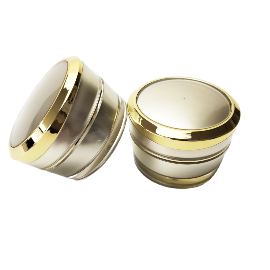 30g 50g gold cream bottle acrylic eye cream bottle cosmetics in bottles