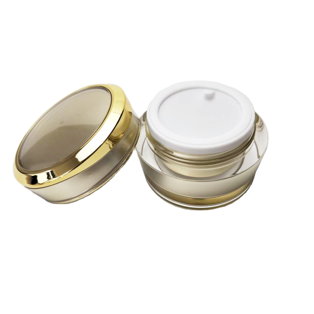 30g 50g gold cream bottle acrylic eye cream bottle cosmetics in bottles