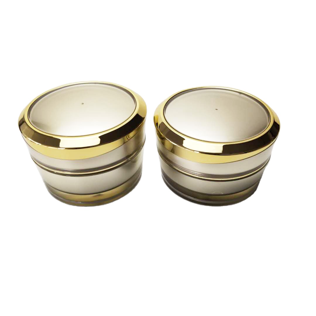 30g 50g gold cream bottle acrylic eye cream bottle cosmetics in bottles