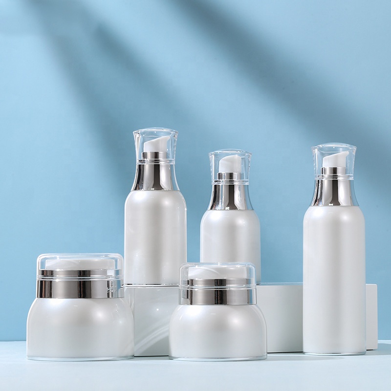 30g 50g luxury cosmetic vacuum container empty plastic makeup cream jars