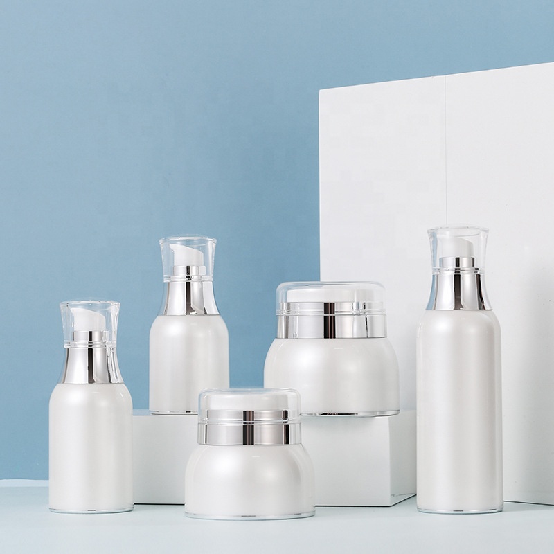30g 50g luxury cosmetic vacuum container empty plastic makeup cream jars