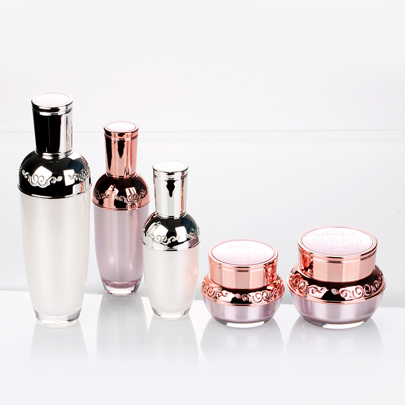 30g 50g luxury new design skin care cream jar cosmetic packaging set witn linner