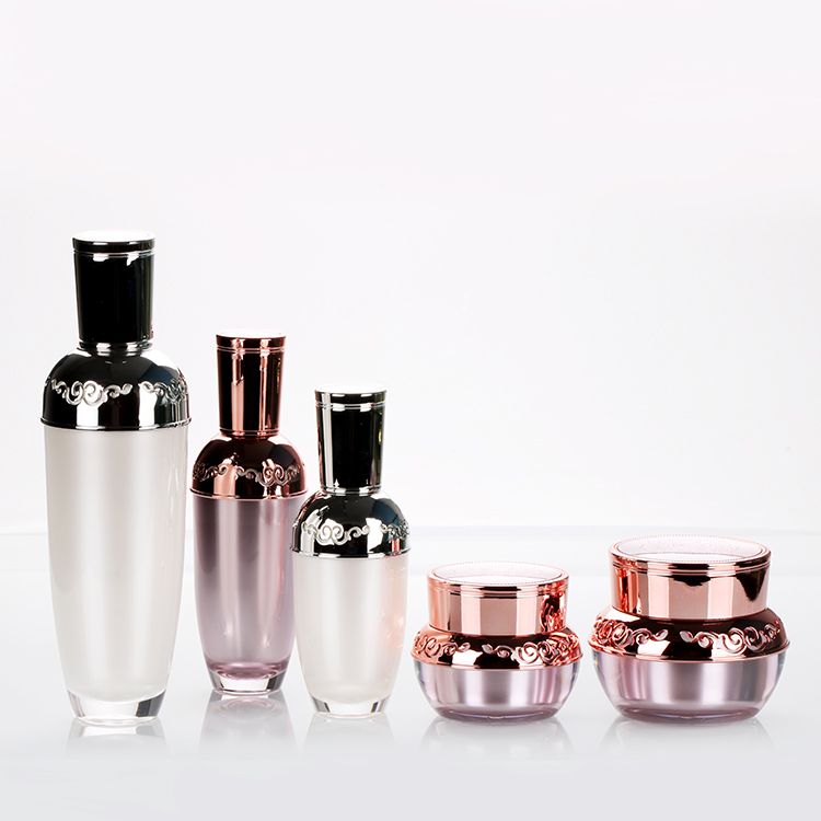 30g 50g luxury new design skin care cream jar cosmetic packaging set witn linner