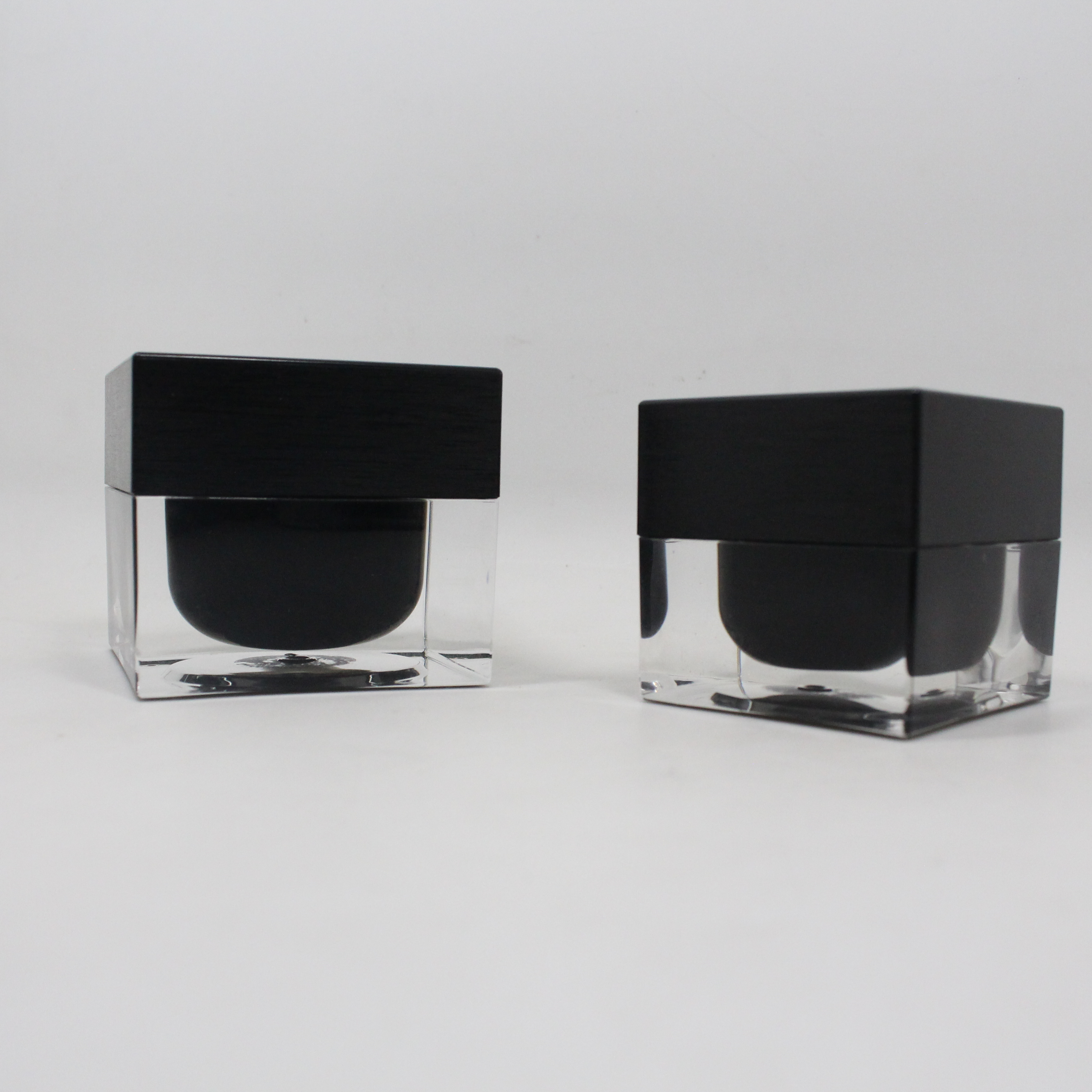 30g 50g square cosmetic acrylic cream jar container jar in stock ecofriendly cosmetic packaging