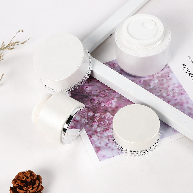 30g 50ml luxury cosmetic facial hand lotion cream container empty eye acrylic cream jar bottle