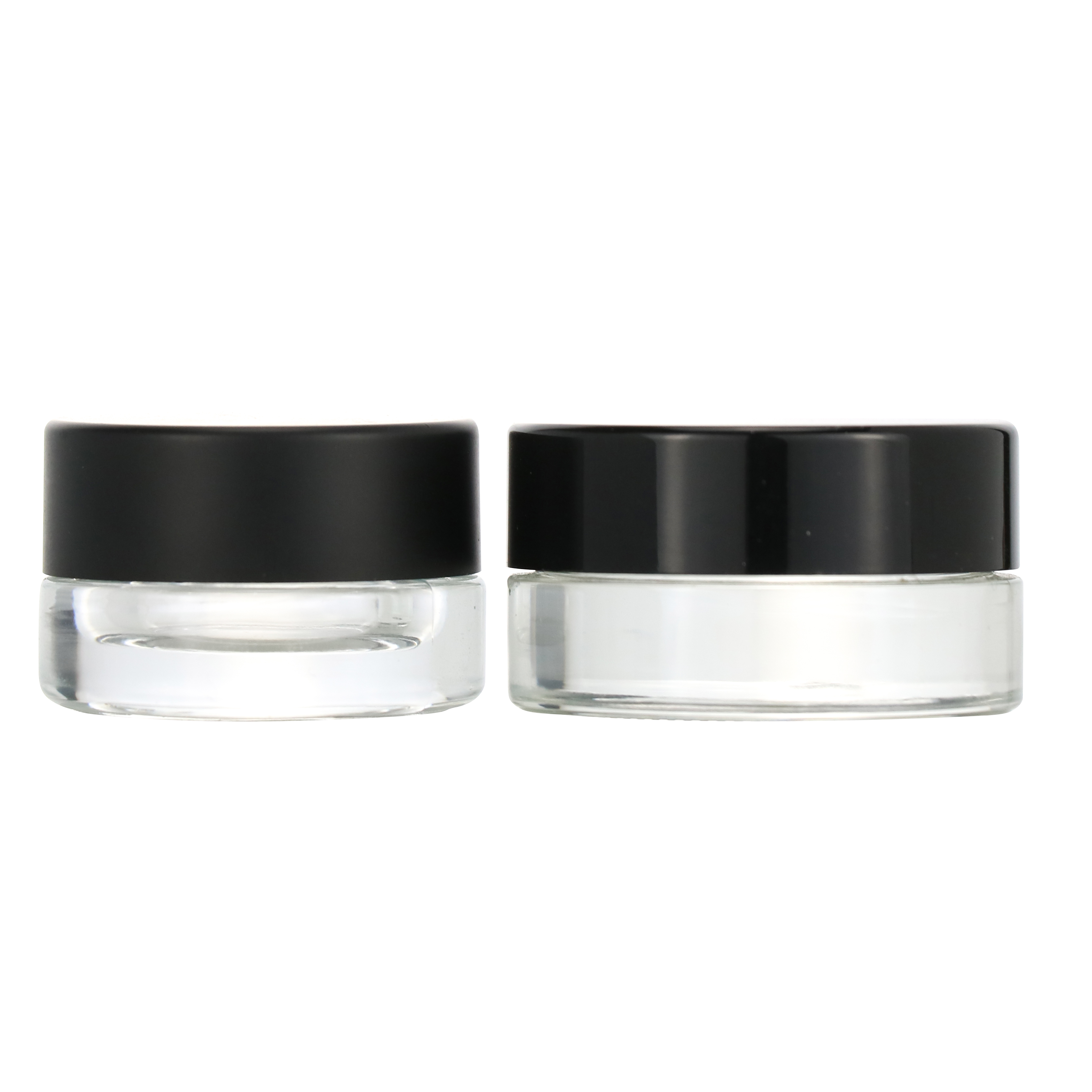 30g 60g 1oz 2oz 4 oz white glass bamboo cap cosmetic cream jar/container cosmetic packaging
