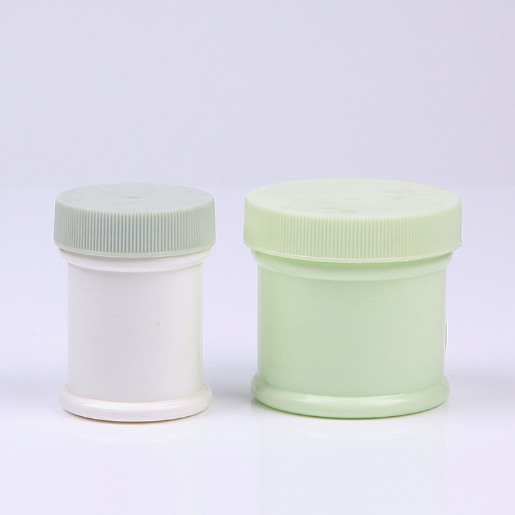 30g-60g hot-selling special-shaped straight-tube cream jars and straight-grain screw cap plastic packaging jars