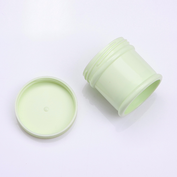 30g-60g hot-selling special-shaped straight-tube cream jars and straight-grain screw cap plastic packaging jars