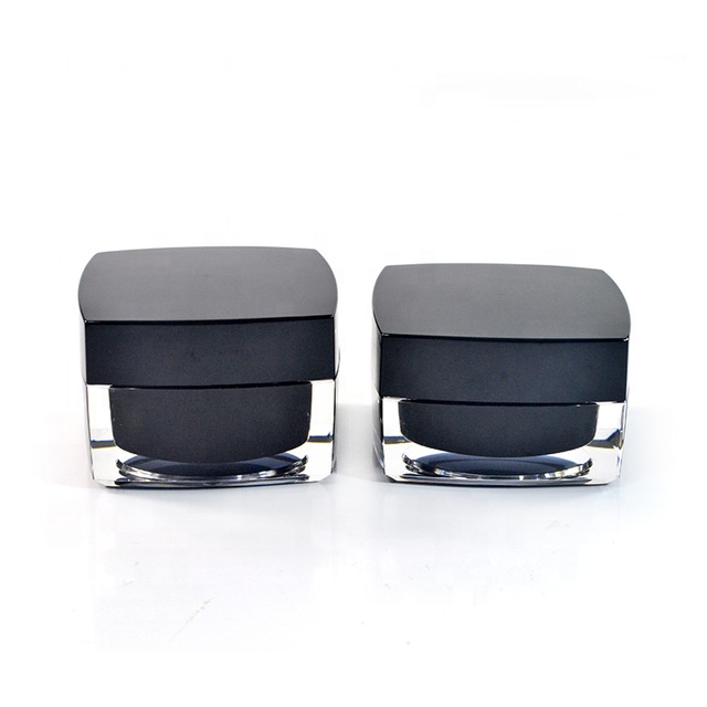 30g Black Cosmetic Empty Jar Pot Eyeshadow Makeup Face Cream Container Bottles