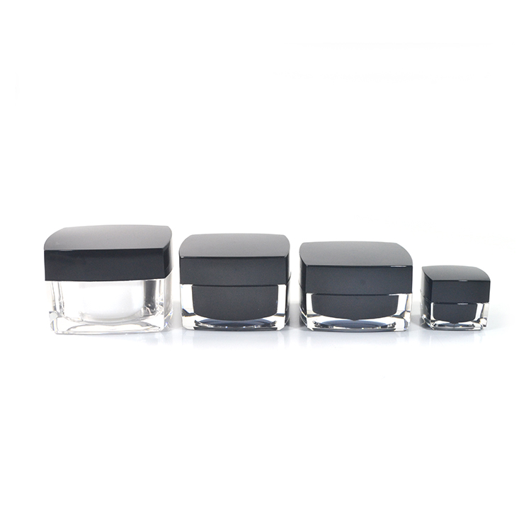 30g Black Cosmetic Empty Jar Pot Eyeshadow Makeup Face Cream Container Bottles