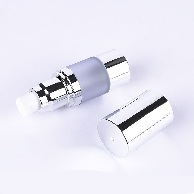 30g Clear With Gold Cap Acrylic Empty Refillable Face Bottle Cream Jar Cosmetic Sample Container With Liners And Screw