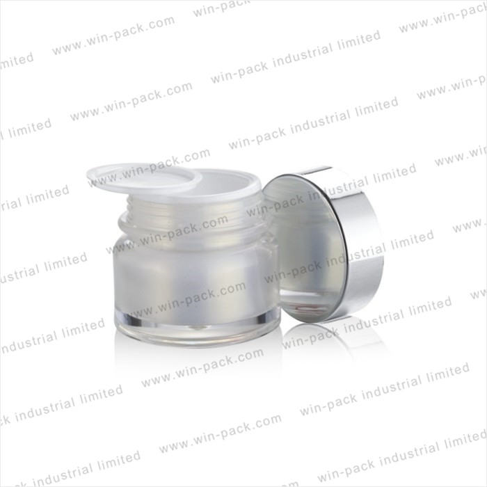 30g Color Painting cosmetic packing containers personal eye cream acrylic jar