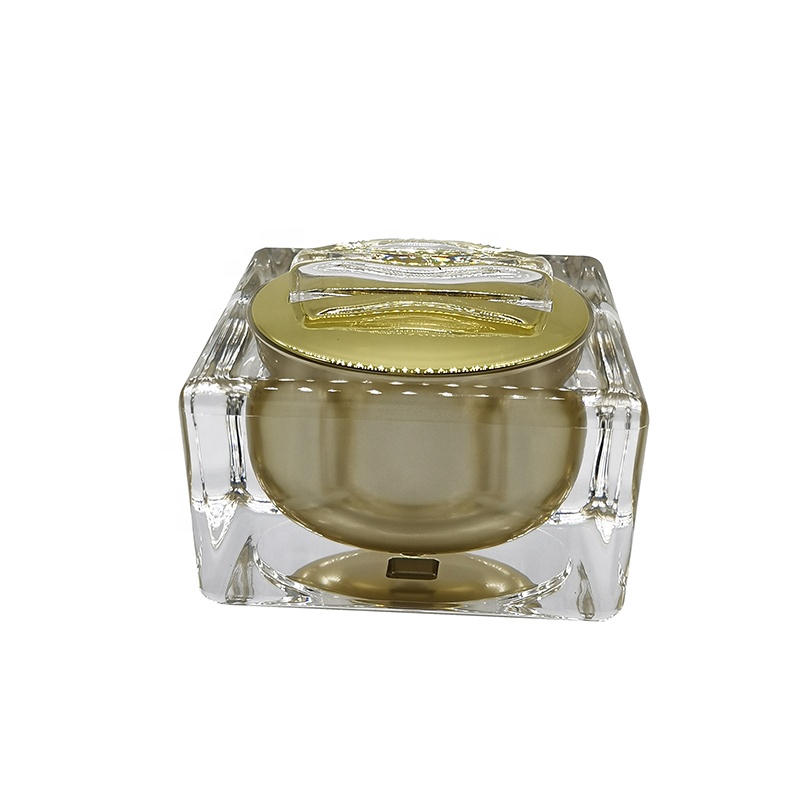 30g Cream Jars Cosmetic Acrylic Face Hand Cream Jar Custom Plastic Cream Container