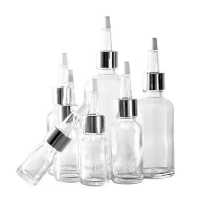 30g Frosted Cosmetic Packaging Jars For Face Cream glass bottles