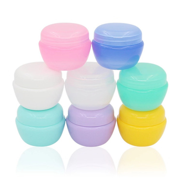 30g Plastic PP jar container with plastic lid cap,facial cream jar,Mushroom sample bottle